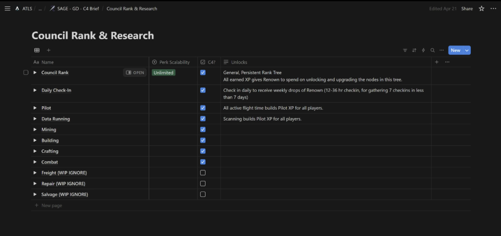 SAGE Dev Notion Document