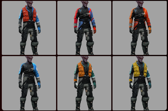 New Sogmian (Male) Outfits