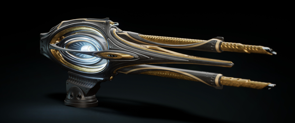 Ogrika Energy Rapidfire Weapon XS - Star Atlas [by Vertpaint Studios' Robin Karlsson]