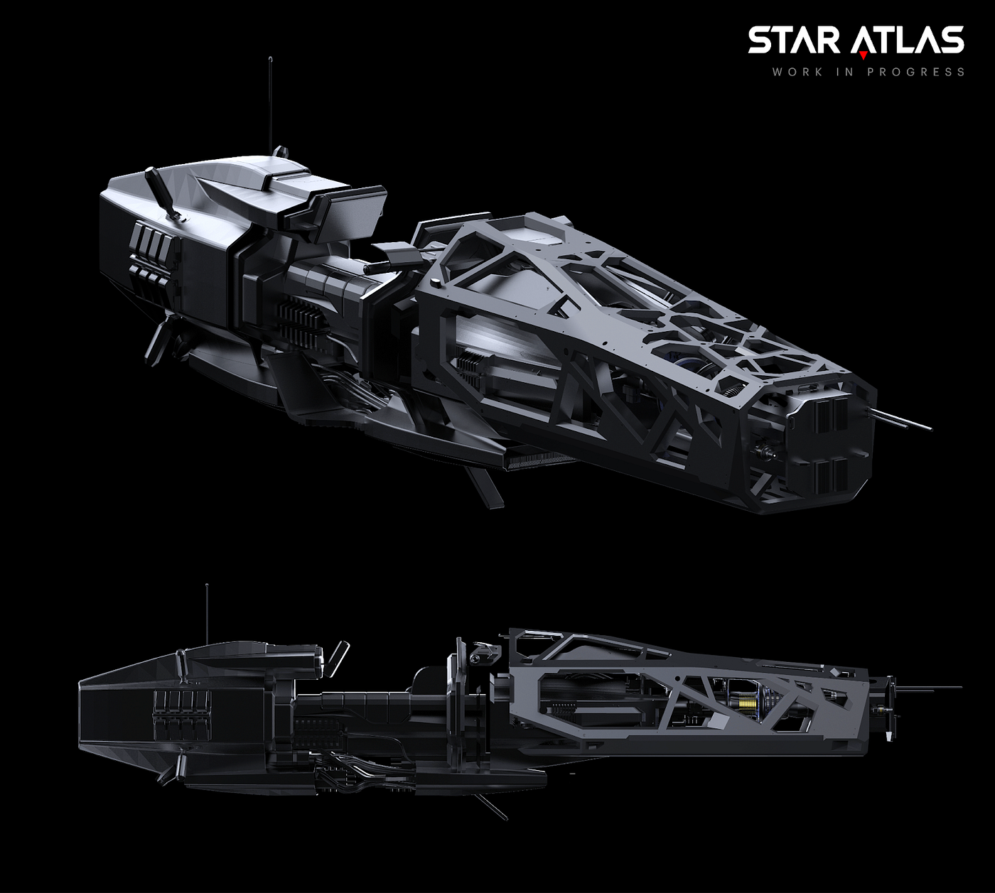 Pearce X4 Game Model WIP /// Blockchain Based In-Game NFT Asset /// Owner/Player Controlled