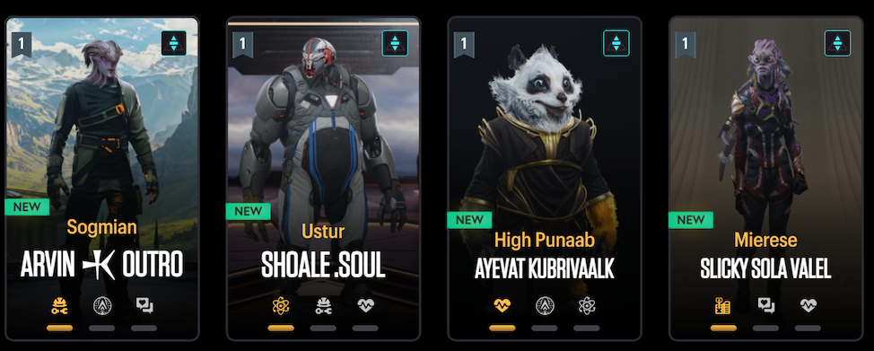 Star Atlas Crew Cards