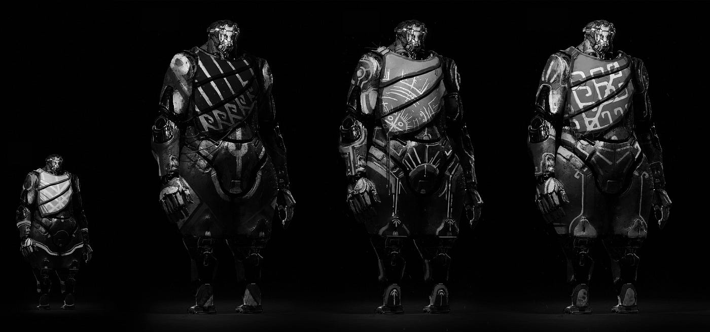 Ustur In-game Character WIP /// Blockchain Based NFT Assets /// Owner/Player Gameplay Enhancement