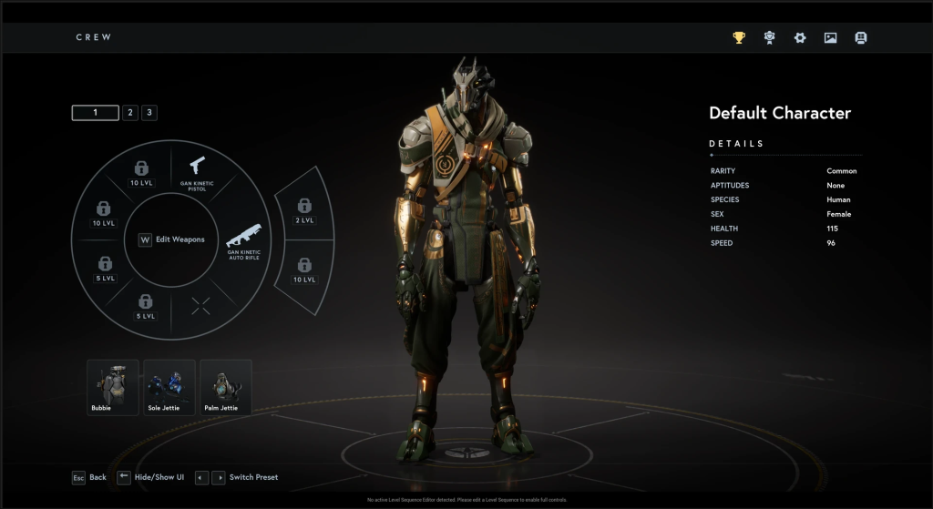 Star Atlas - Ustur Combat - Character design by João Lira [In-engine]