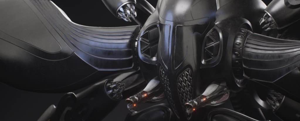 Busan Pulse with Busan XXS E-rapidfire guns attached