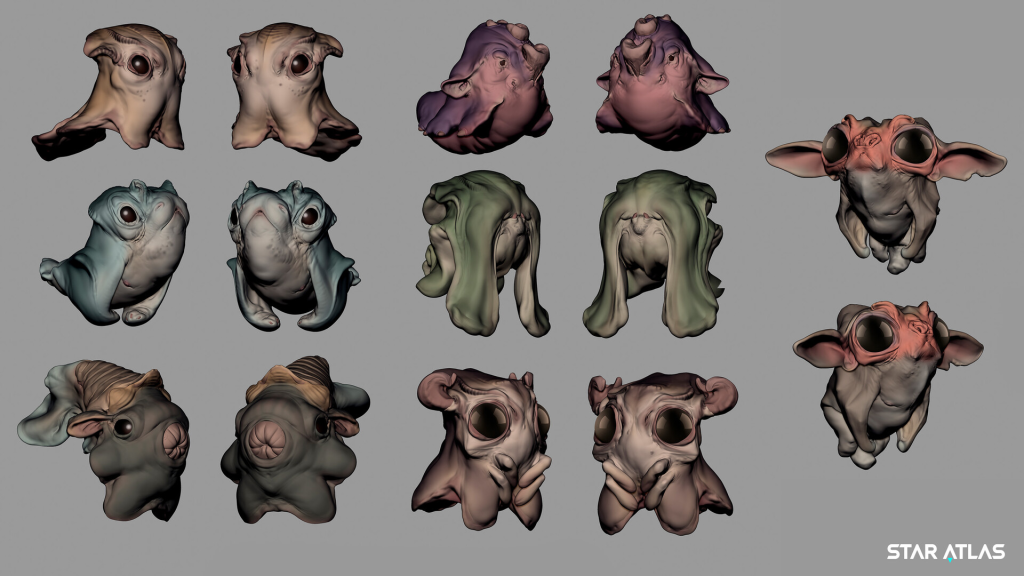 Star Atlas - Puri Explorations - Character design by João Lira