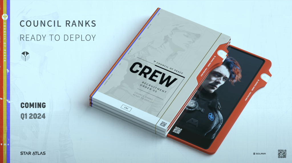 Star Atlas - Breakpoint Presentation - Crew Packs