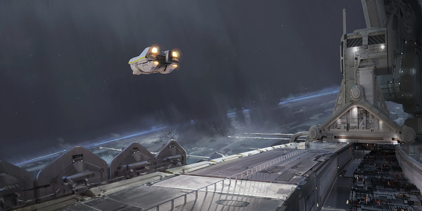 An Intergalactic Station /// A Metaverse in Light Speed Expansion /// We Are Star Atlas