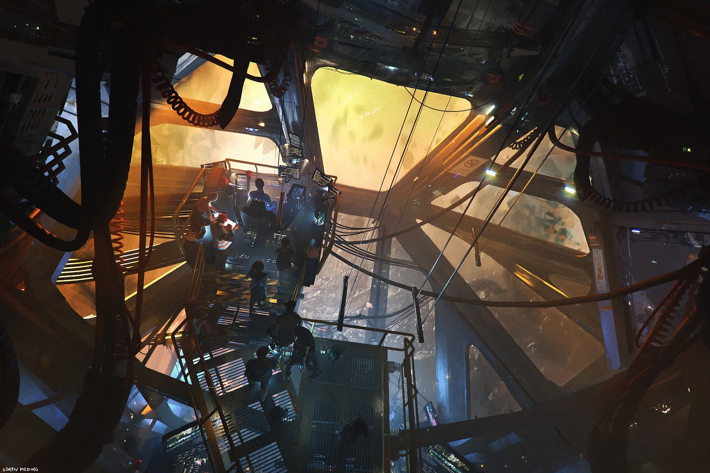 Destination Starbase /// Armstrong IMP Mining Ship at Work /// Player Owned In-game Asset