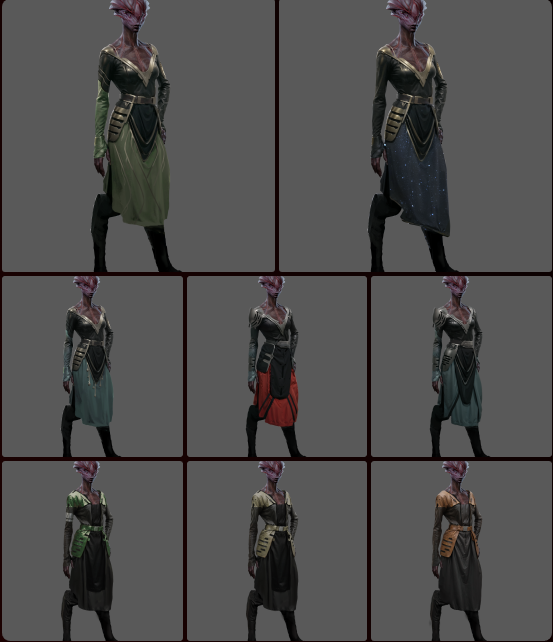 New Sogmian (Female) Outfits