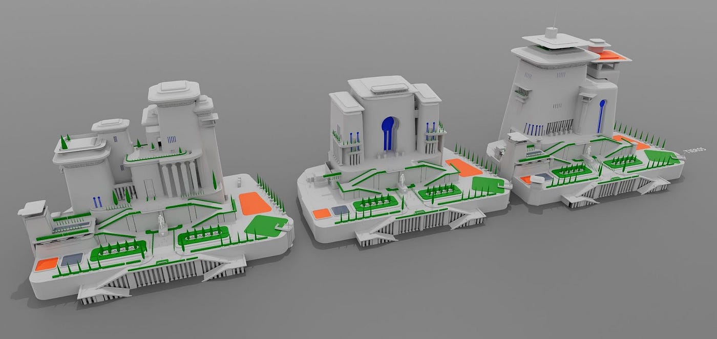 Tier 5 WIP / ONI Central Space Station / Fully Immersive UE5 Experience