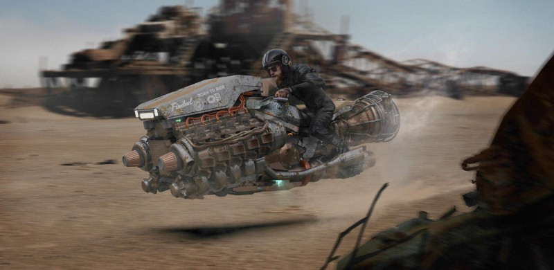 The Airbike on a Roll. *Seat belts not included. /// Triple-AAA Gaming Experience /// Immersive Unreal Engine 5 Enabled Metaverse