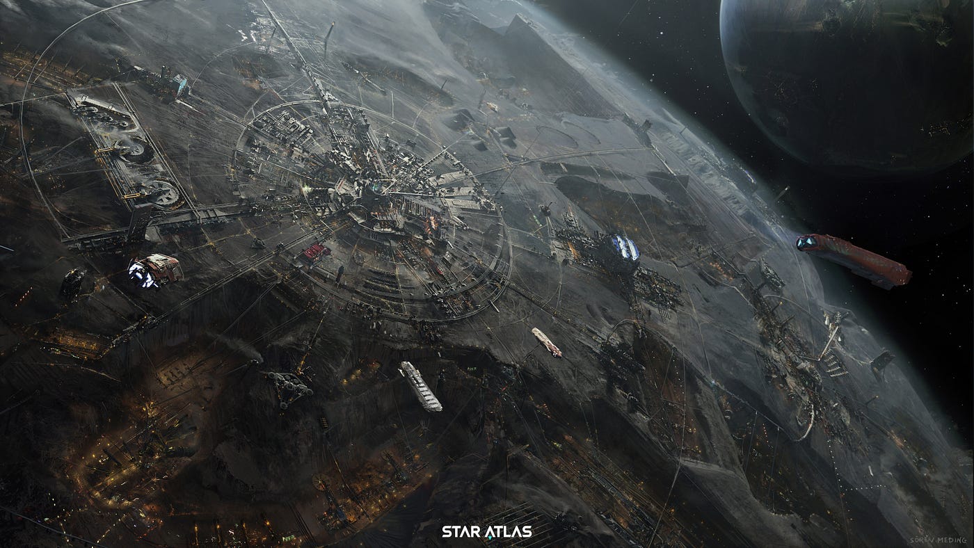 Star Atlas In-Game Play: Adventures as an Ustur Builder