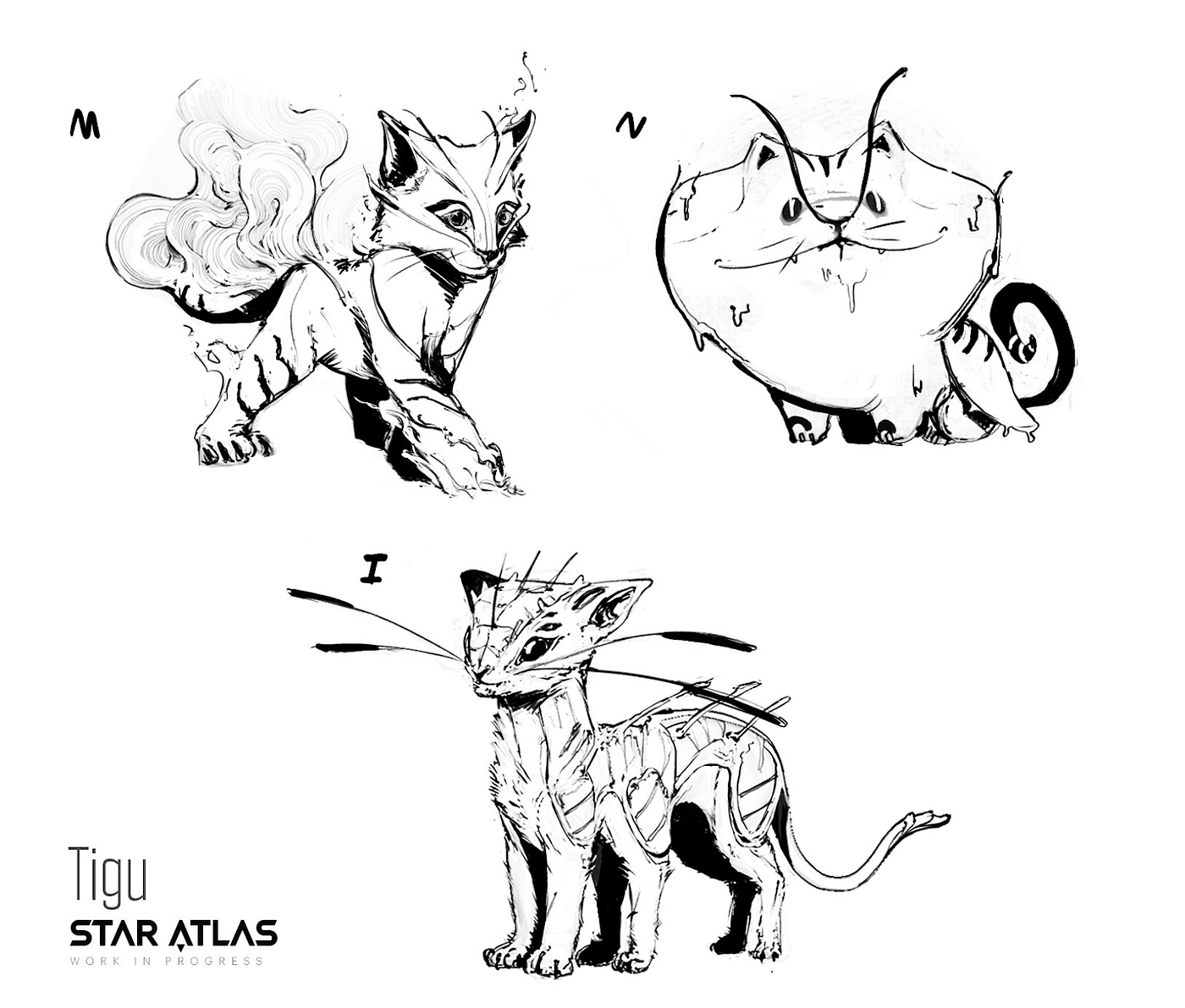 Star Atlas Star Feline NFT WIP /// Community-driven In-game Asset Voting