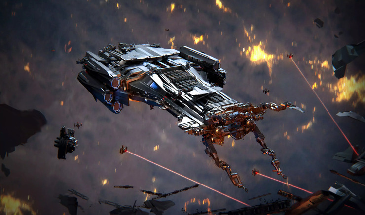 Star Atlas - Pearce D9 (concept art)