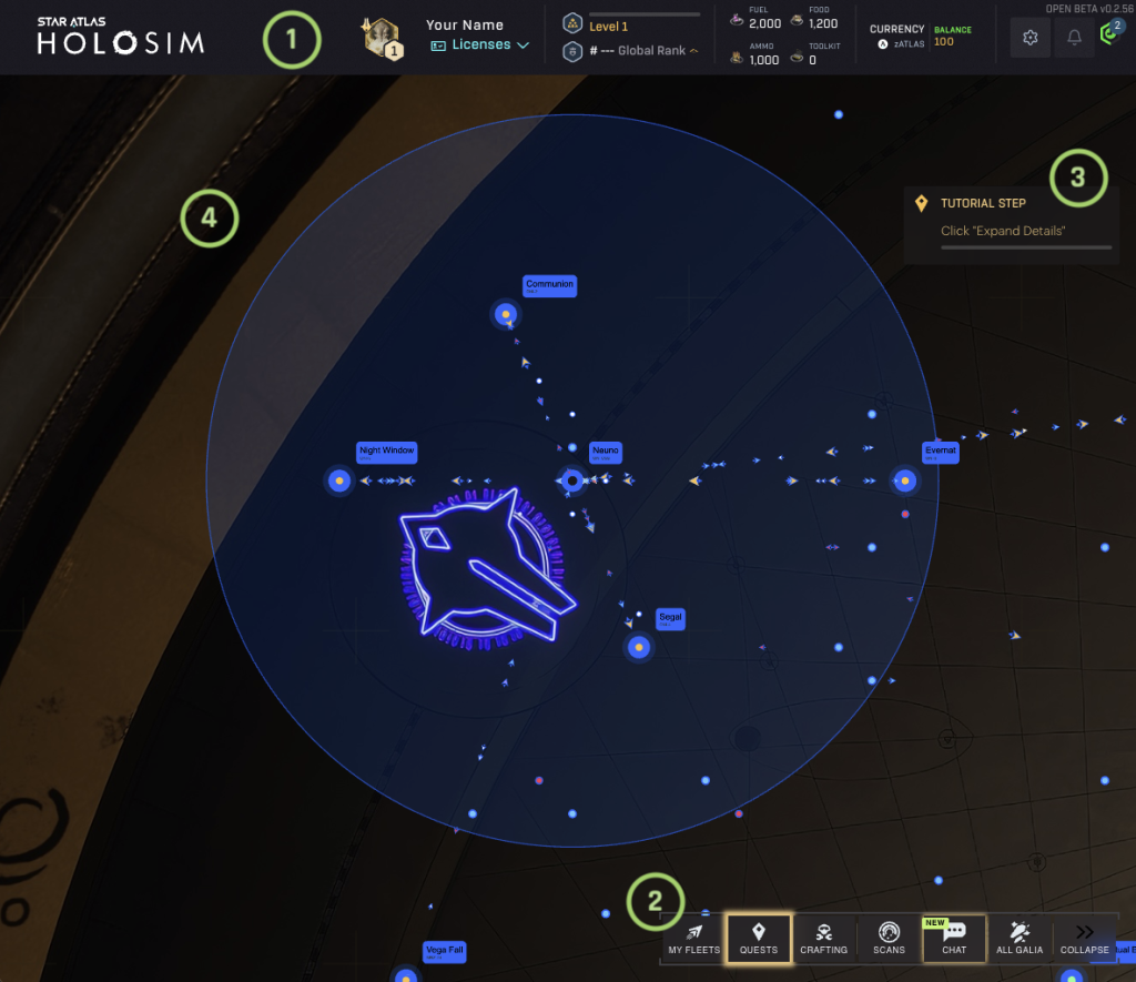 Holosim - The User Interface