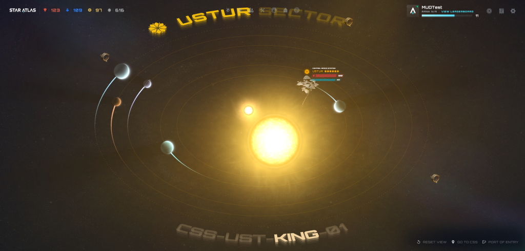 SAGE C4 - Ustur Home Star System & Central Space Station
