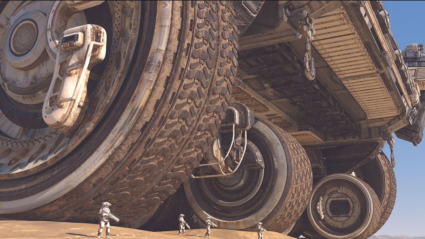 “The wheels of progress are protected by the boots of soldiers.” /// Triple-A Metaverse Work in Progress /// Immersive Unreal Engine 5 Experience.