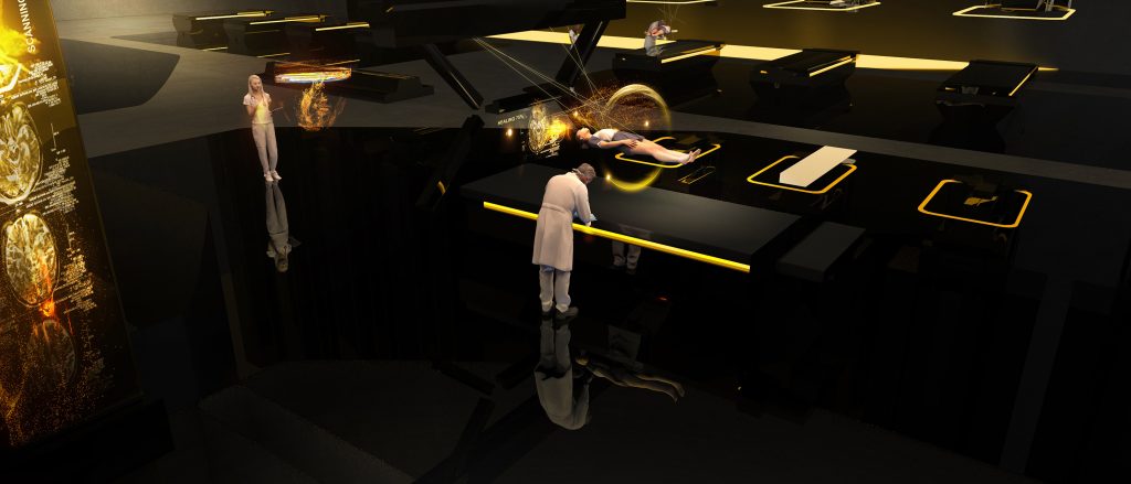 Rainbow Phi: Hospital – Concept Art [by Gary Sanchez]