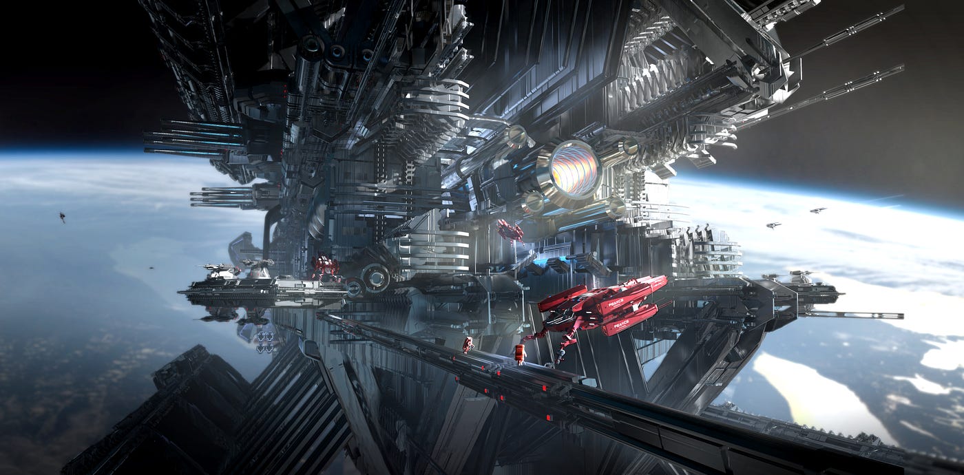 Pearce T1 (MUD) Detail | Titan Class Spaceship | Star Atlas Fighter Ship