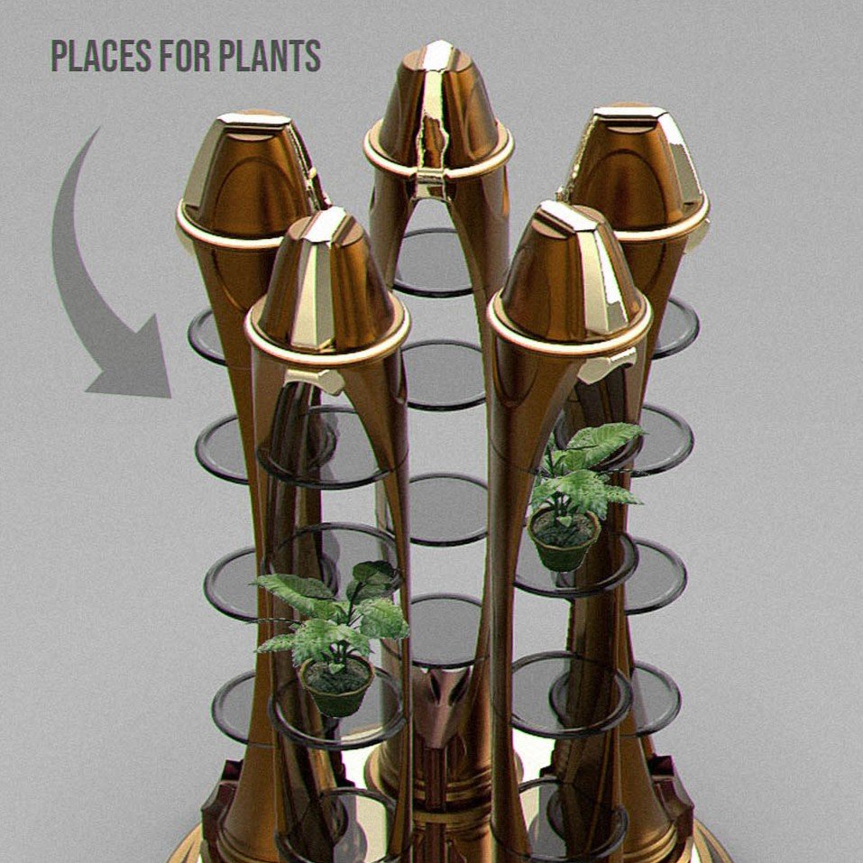 Ogrika ships - Hydroponic growing systems