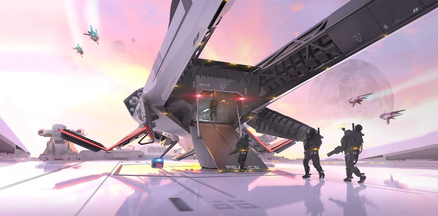 Star Atlas In-Game Play: Conquest as an ONI fighter