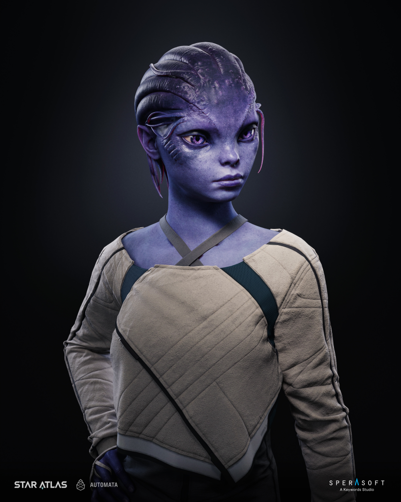 Star Atlas - Joni (Civilian) - Created by Ivan Podzorov [Concept Art]