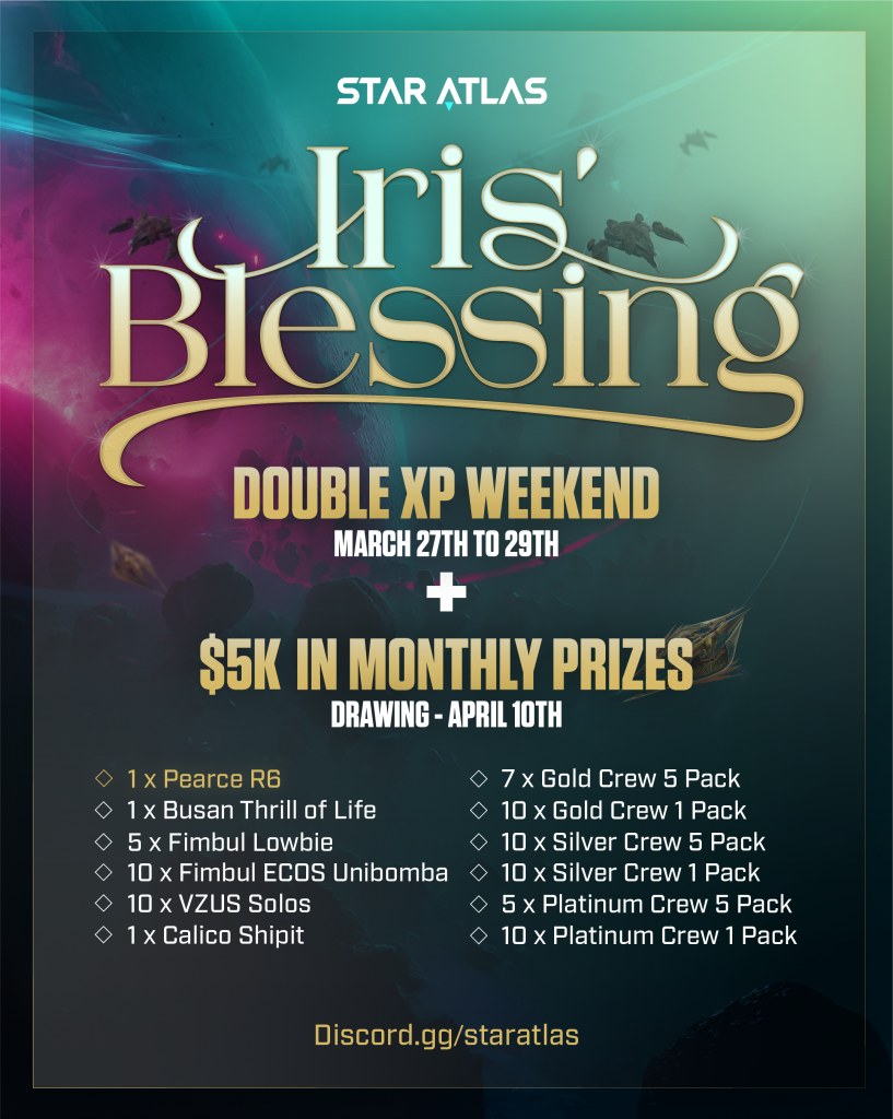 Star Atlas - Iris' Blessing - Month 6