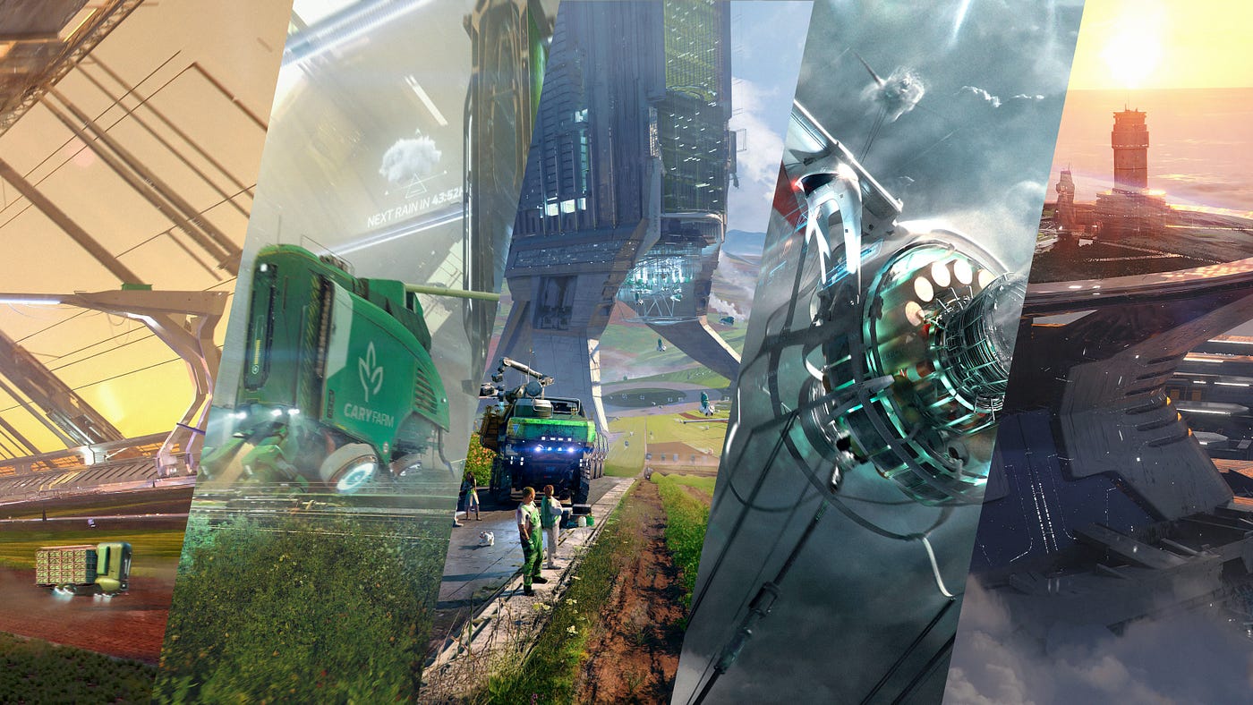 Start Sequence Continues: From Claim Stakes to Space Crops with New Solarpunk Poster Series