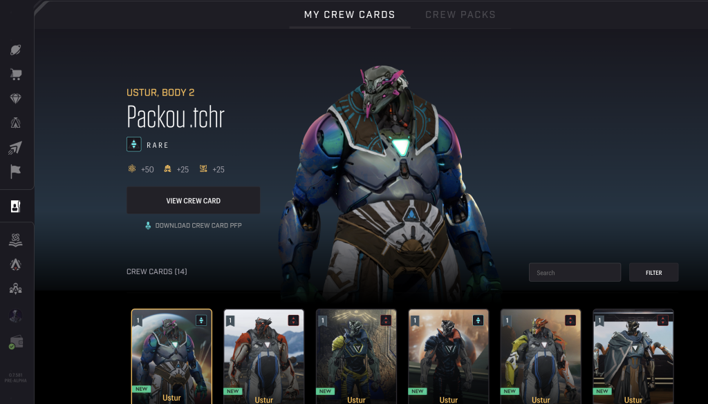 Star Atlas - Crew [My Crew Cards]