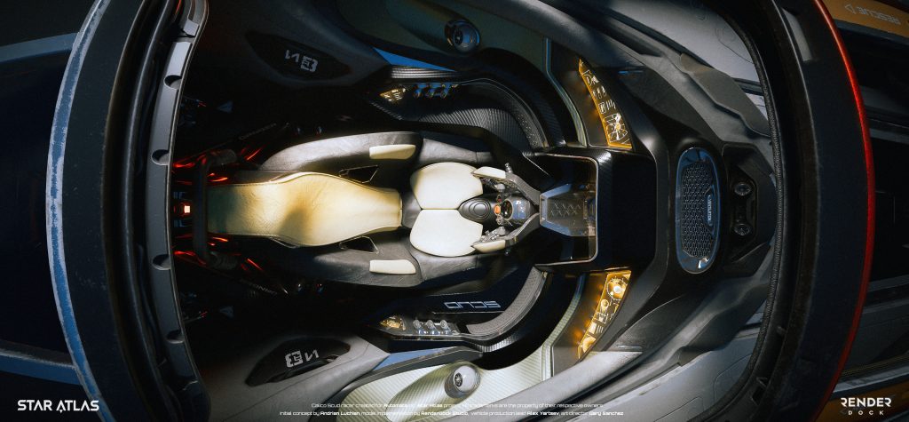 Calico Scud - Top/Cockpit [by RenderDock Studio]