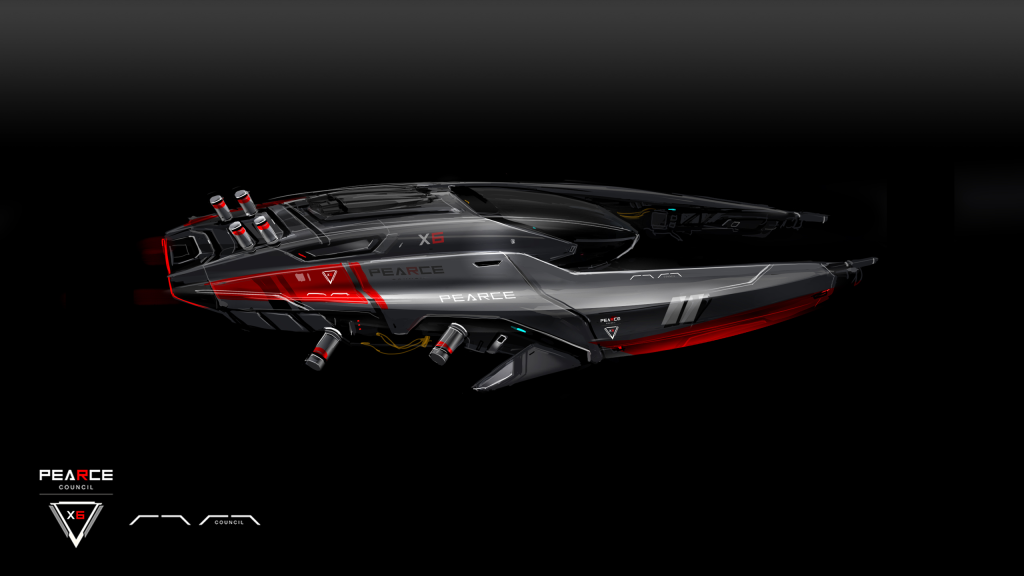 Pearce X6 - Concept sketch