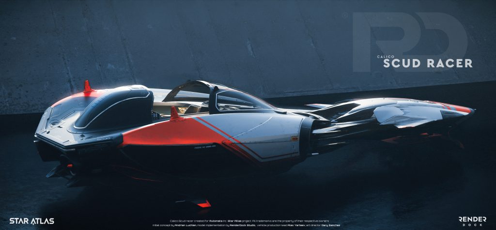 Calico Scud - Side [by RenderDock Studio]