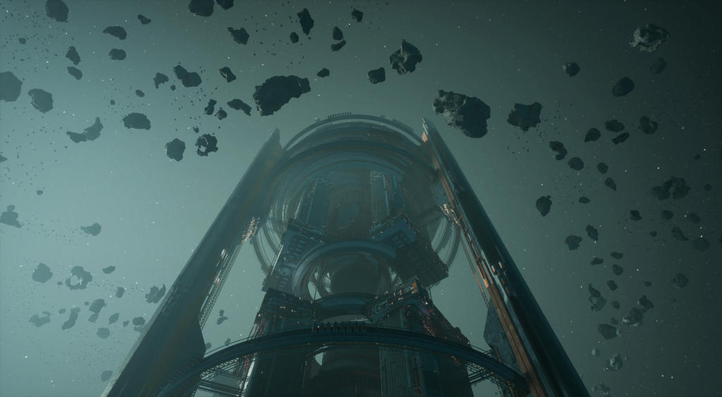 Star Atlas - Starbase - Posted by 3D Artist Ainsley Langford [In-engine]