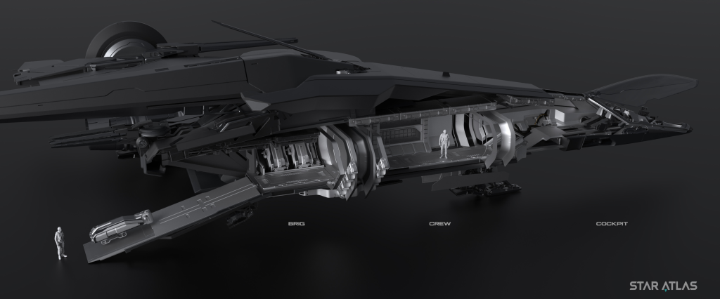 Star Atlas - Calico Skiptrace [Concept Art - by Micheal Oberschneider]