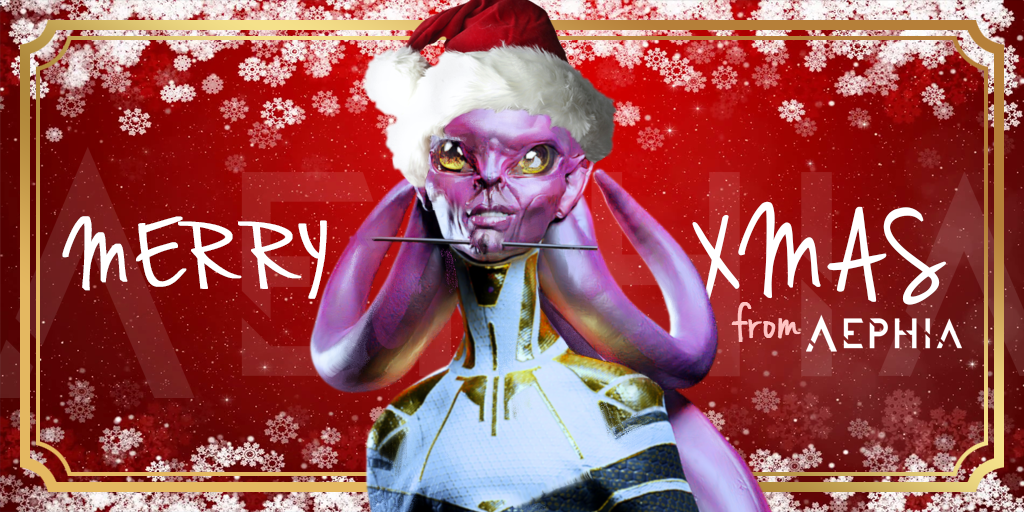 Christmas/Xmas Greetings from Aephia
