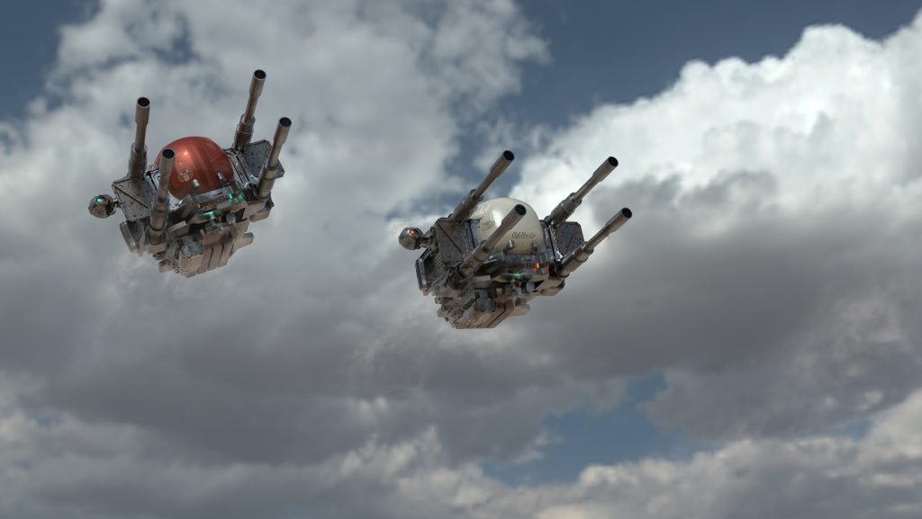 Star Atlas - Fimbul Naga Drone (Concept Art) [by Gary Sanchez]