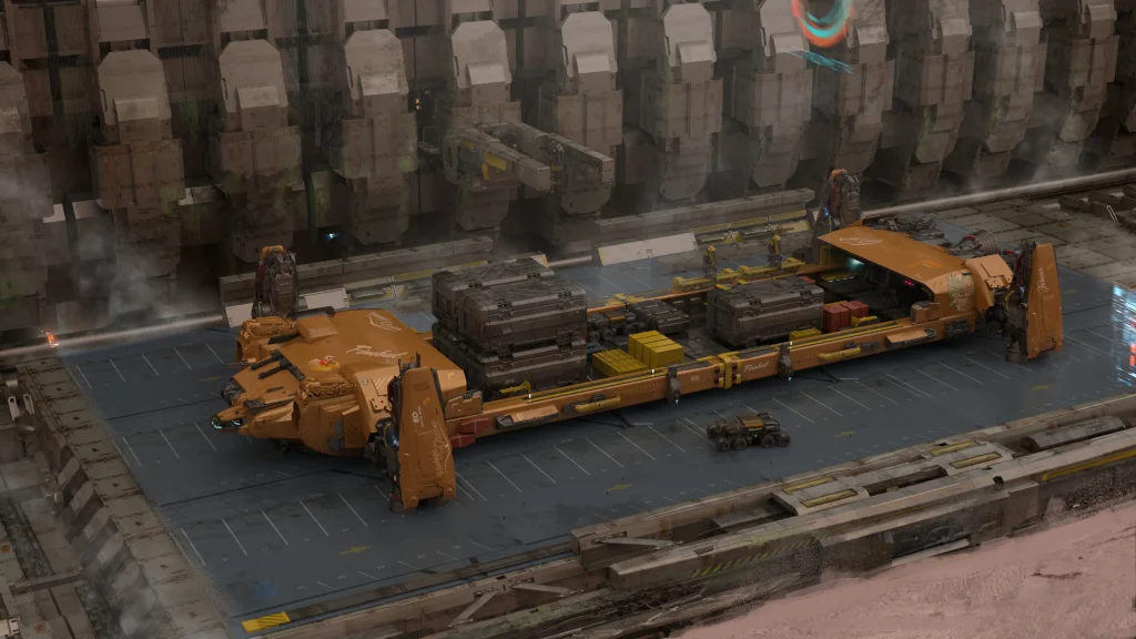 Star Atlas - Fimbul Sledbarge [Concept Art]