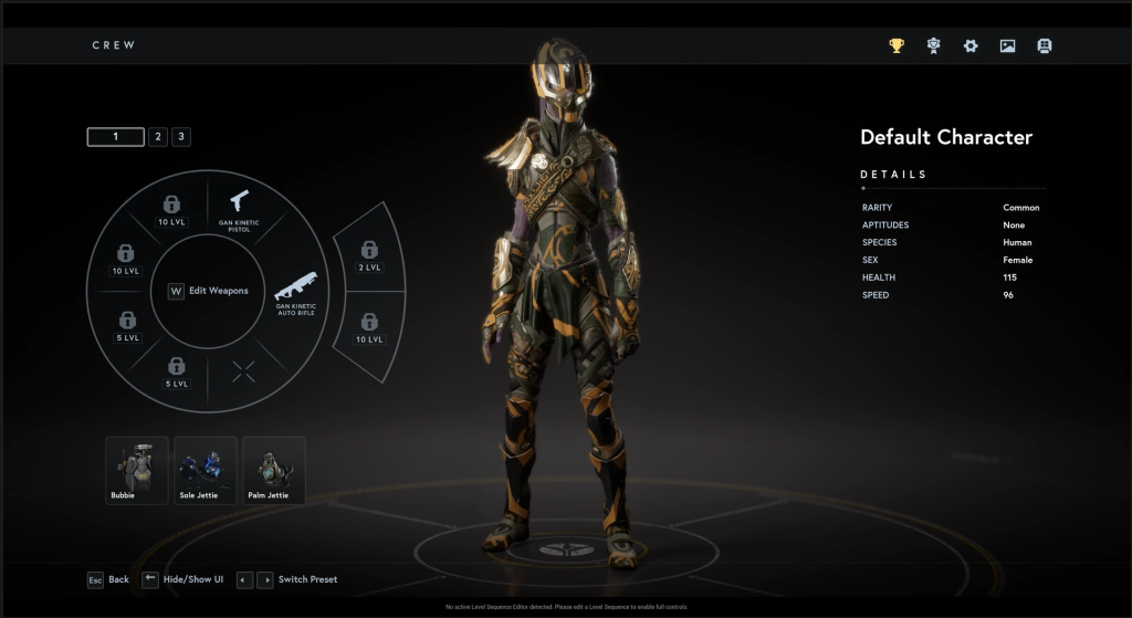 Star Atlas - Mierese Combat - Character design by João Lira [In-engine]