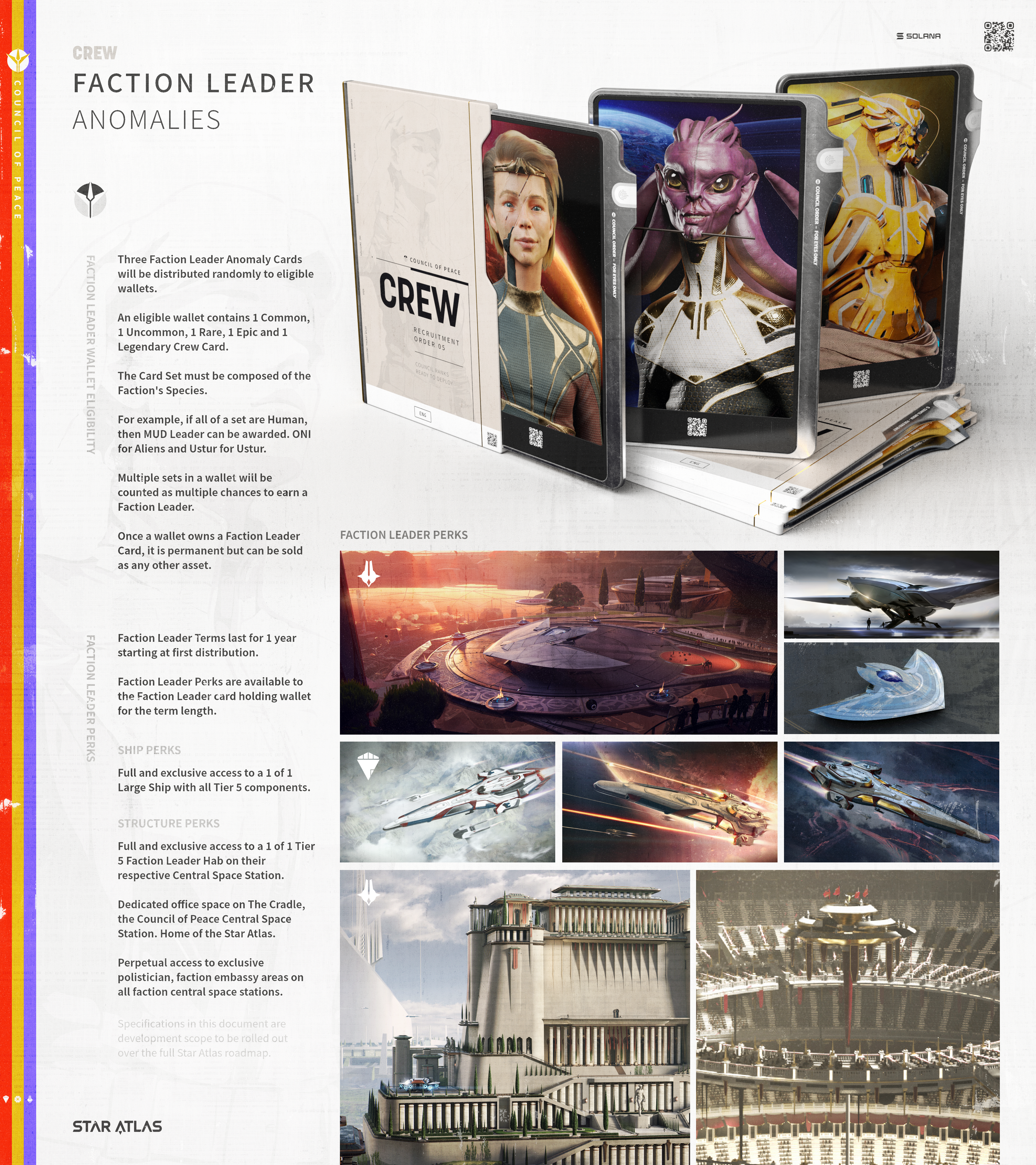 Star Atlas - Crew Faction Leaders