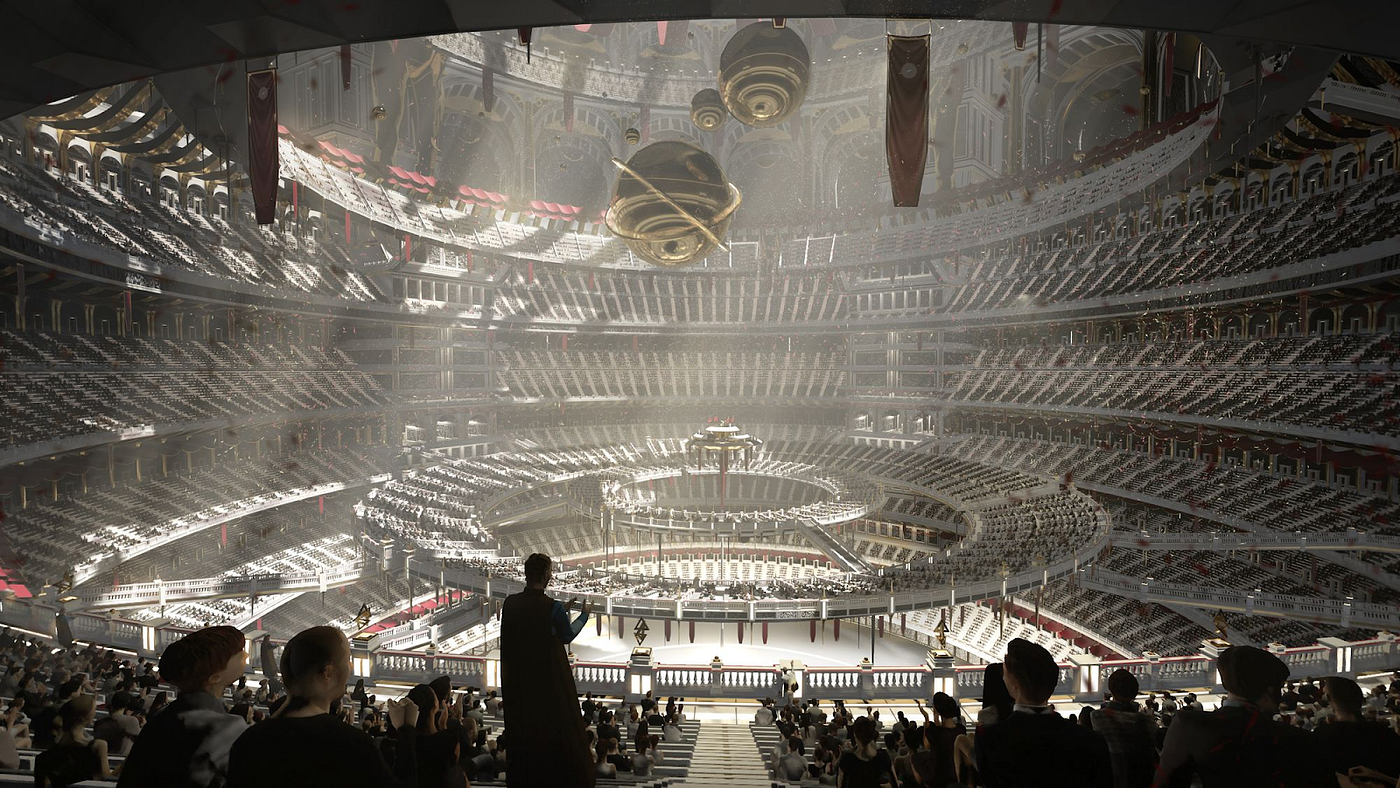 The DAO speaks /// Triple-A Metaverse Work in Progress /// Immersive Unreal Engine 5 Experience