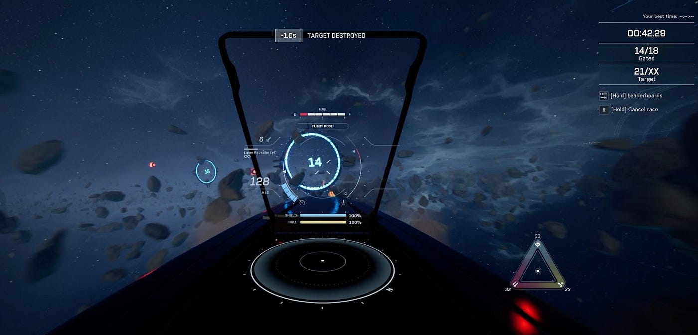 Space racing never looked better /// Triple-A Metaverse Work in Progress /// Immersive Unreal Engine 5 Experience