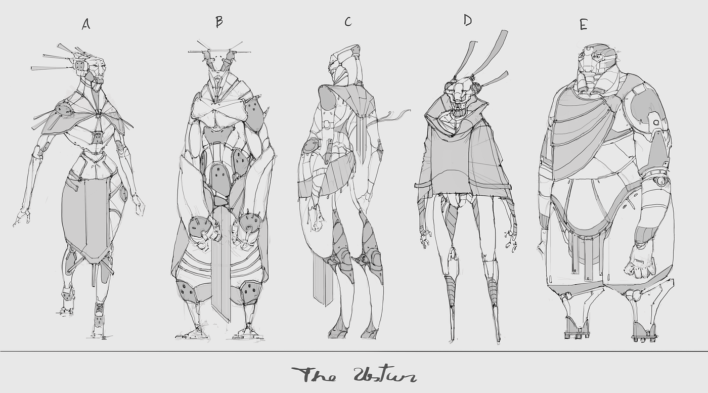 Ustur Race WIP /// Future NFT Collectible Asset /// Owner/Player Customization