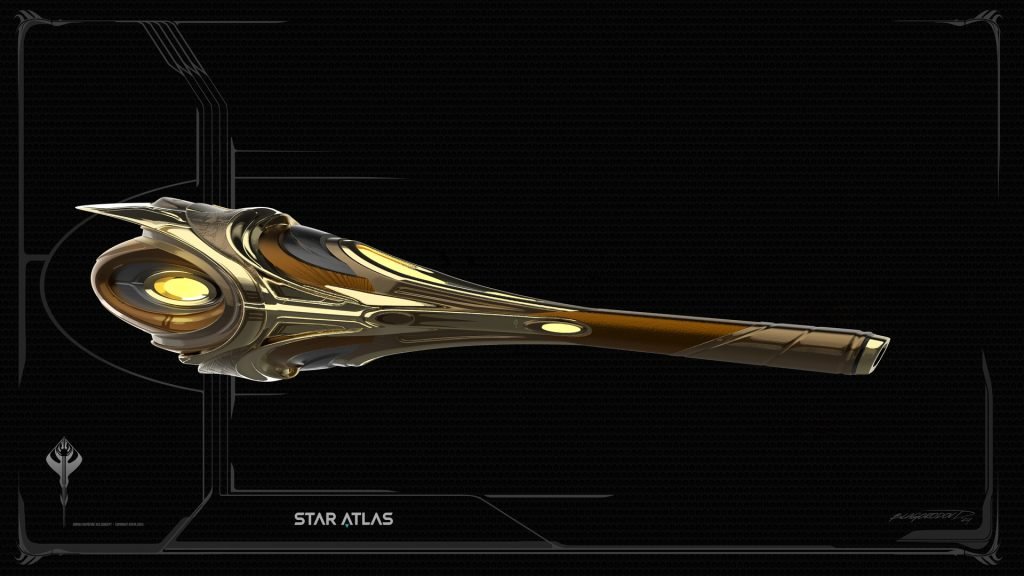 Star Atlas - Ogrika Rapidfire XXS [Concept Art by Dmitry Blagorodov]