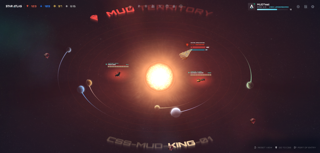 SAGE C4 - MUD Home Star System & Central Space Station