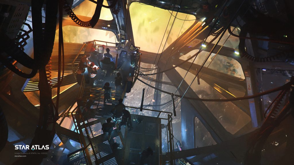 Star Atlas - Armstrong capital miner (Concept Art)