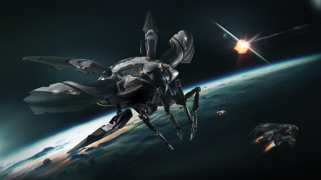 Busan Golden Flaw (unreleased ship) - Concept art