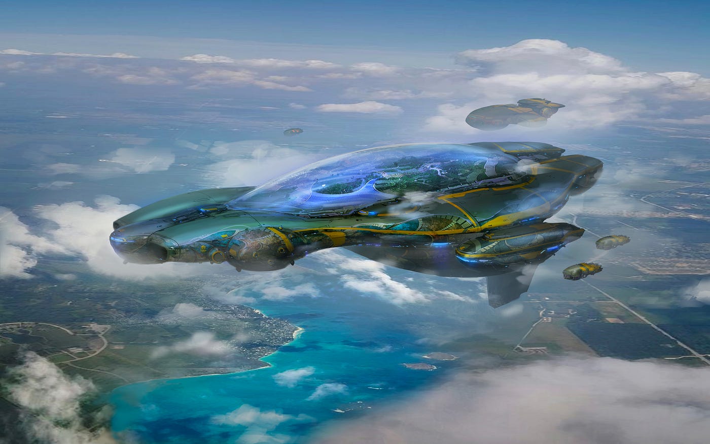 Fimbul ECOS Treearow in Flight /// Player-owned In-game Asset /// Immersive 3D NFT Experience