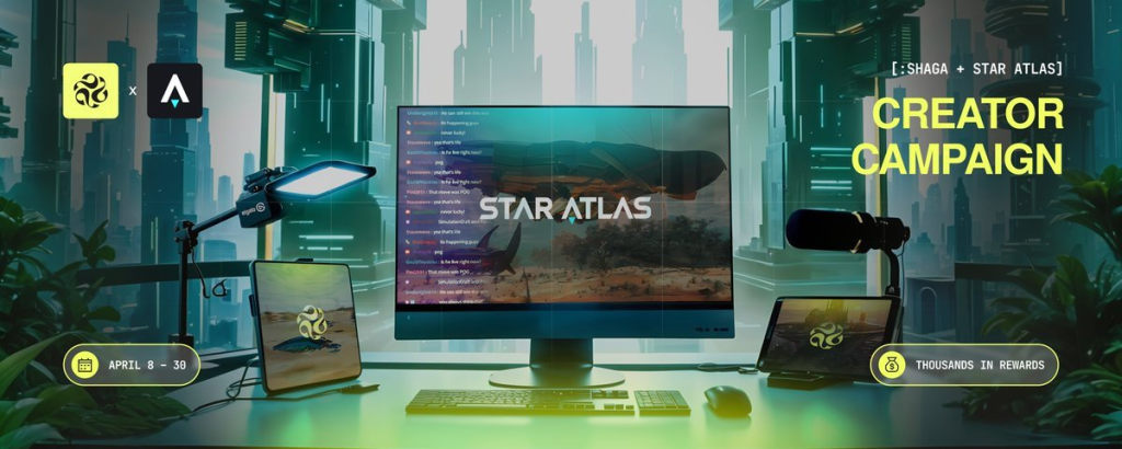 Shaga x Star Atlas - Creator Campaign