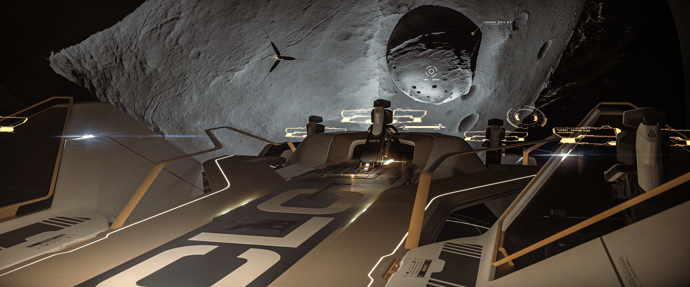 Calico Guardian Spaceship “The Curator” /// Star Atlas In-game Player-Owned Asset /// Fully Immersive Metaverse Experience