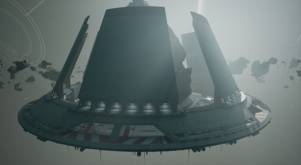 Star Atlas - LAR-4 Spacestation - Posted by 3D Artist Ainsley Langford [In-engine]